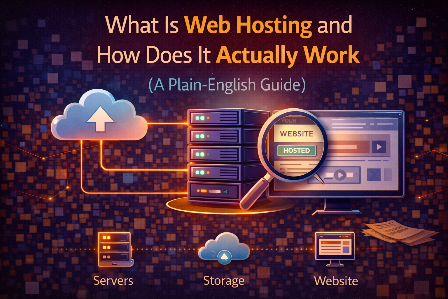 What Is Web Hosting and How Does It Actually Work (A Plain-English Guide)