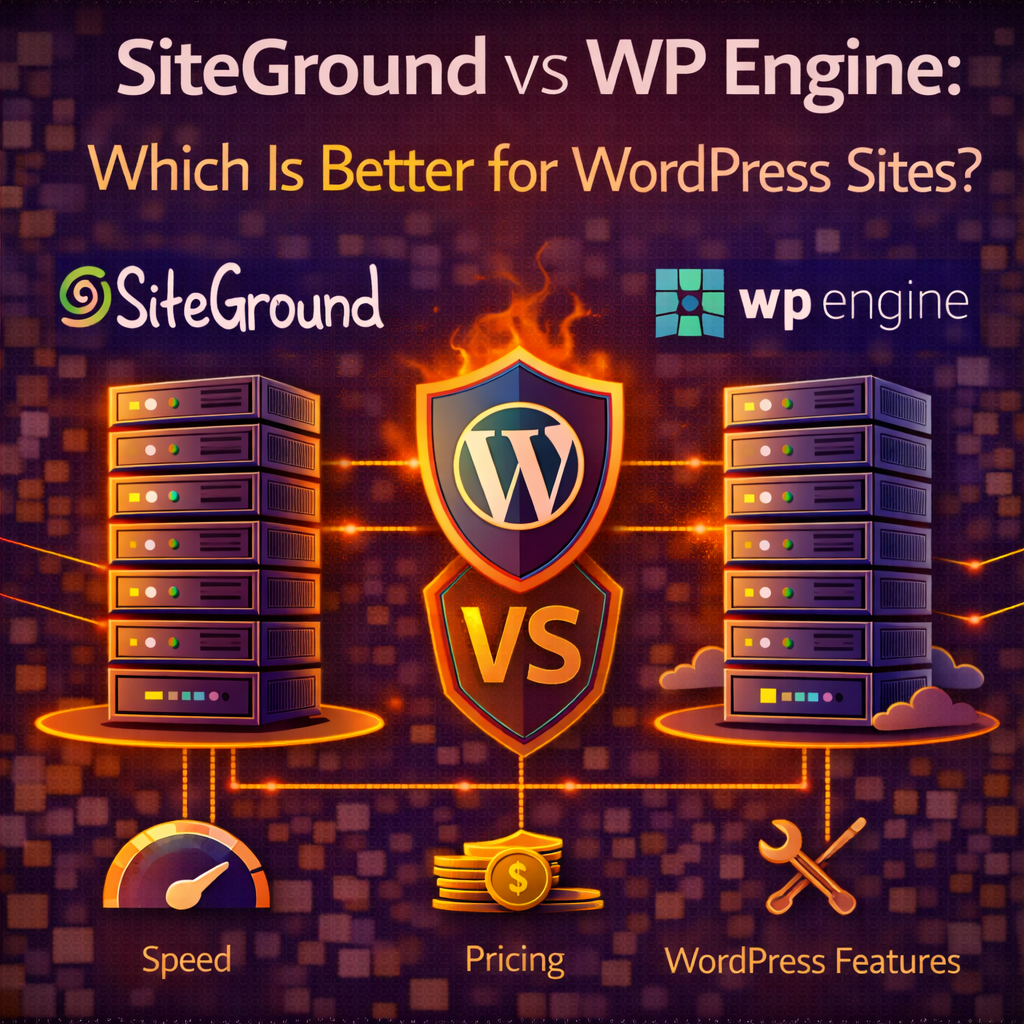 SiteGround vs WP Engine: Which Is Better for WordPress Sites